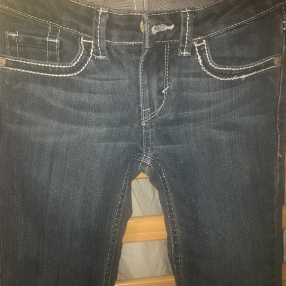 Girls Levis jeans size 7 - Picture 2 of 3